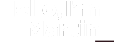 Hello I'm Martin logo